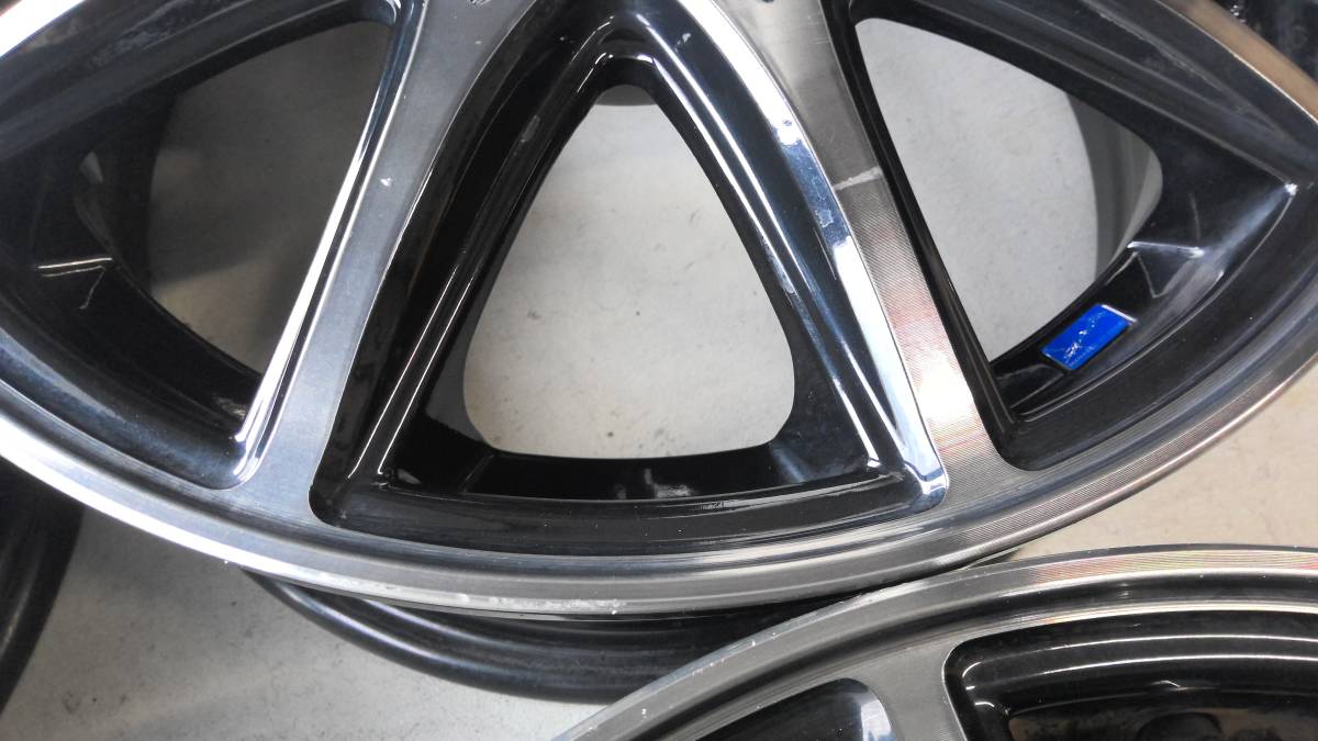 ☆★SMACK　ENKEI　5.5Jx15　＋40　PCD100　4H　アルミホイール　4本セット　中古品★☆