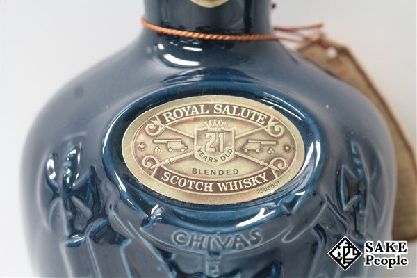 ◇注目! ロイヤル・サルート 21年 青陶器 700ml スコッチ ウイスキー