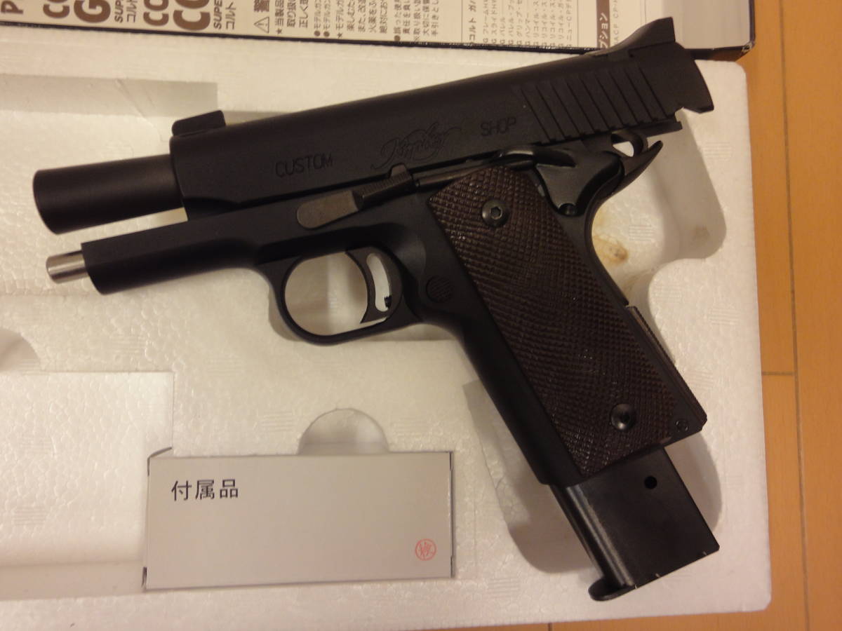 MGC　HW樹脂製モデルガン コルト キンバーカスタム未発火 SPG合法品 MGC 新日本模型 キンバー カスタム コンパクト ヘビーウェイト モデル