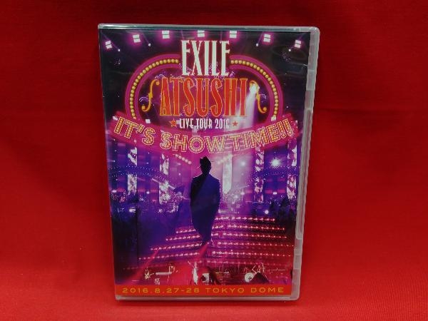 【新作登場，2026】 DVD EXILE ATSUSHI LIVE TOUR 2016 IT'S SHOW TIME ケース割れあり(ジャパニーズポップス)｜売買されたオークション情報、yahooの商品情報をアーカイブ公開 - オークファン ジャパニーズポップス