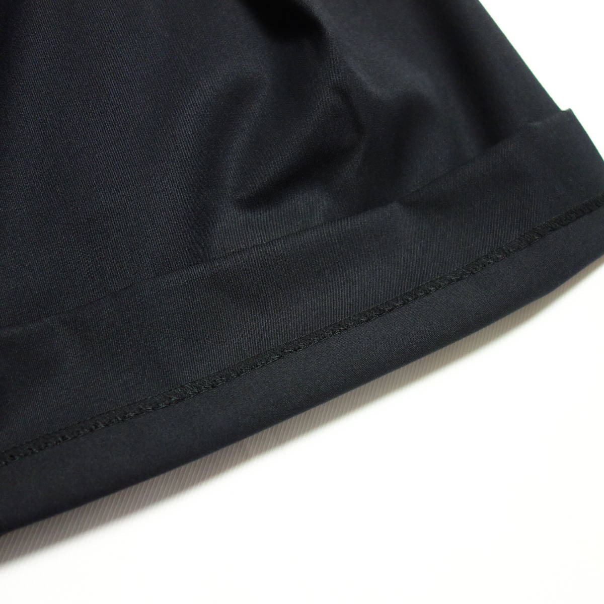 【良品 Kiryuyrik キリュウキリュウ】SERGE TUCK WIDE SLACKS サージ タック ワイド スラックス パンツ ウール 黒/ブラック M SERGE de WIDE WAIST TACK SLACKS（デニムパンツ）｜SERGE