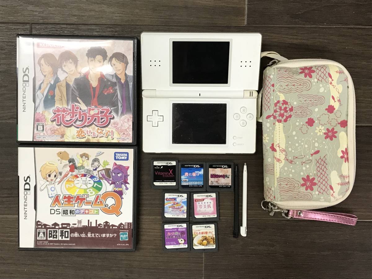 SE0826-02◇任天堂 DS 本体・ソフト カセット 9点まとめて 通電・動作