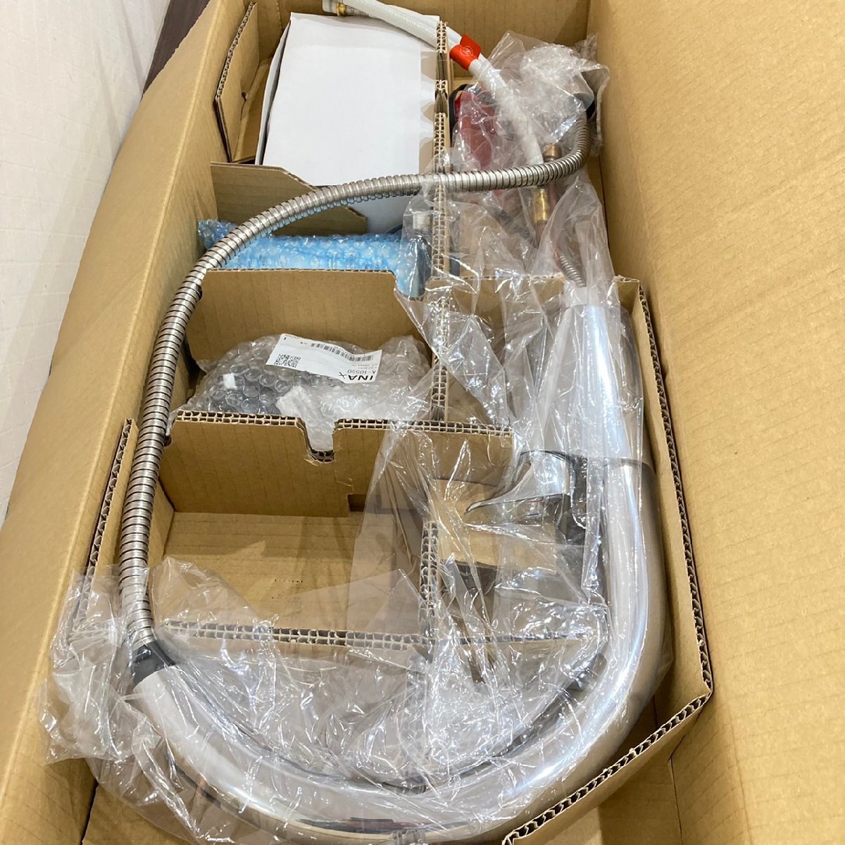 LIXIL INAX ナビッシュ キッチン用タッチレス水栓 SF-NB454SX 開封済未 