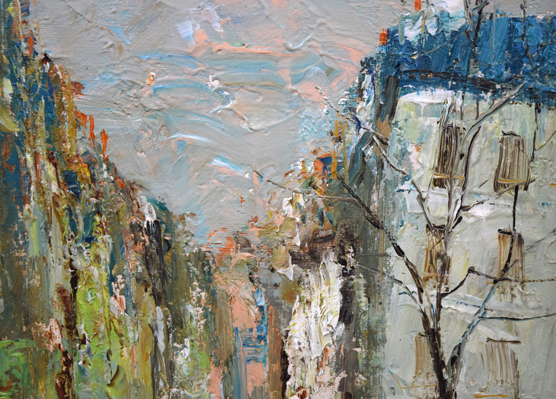 Yahoo!オークション - 真作WISH山本彪一「パリ風景」油彩 【真作