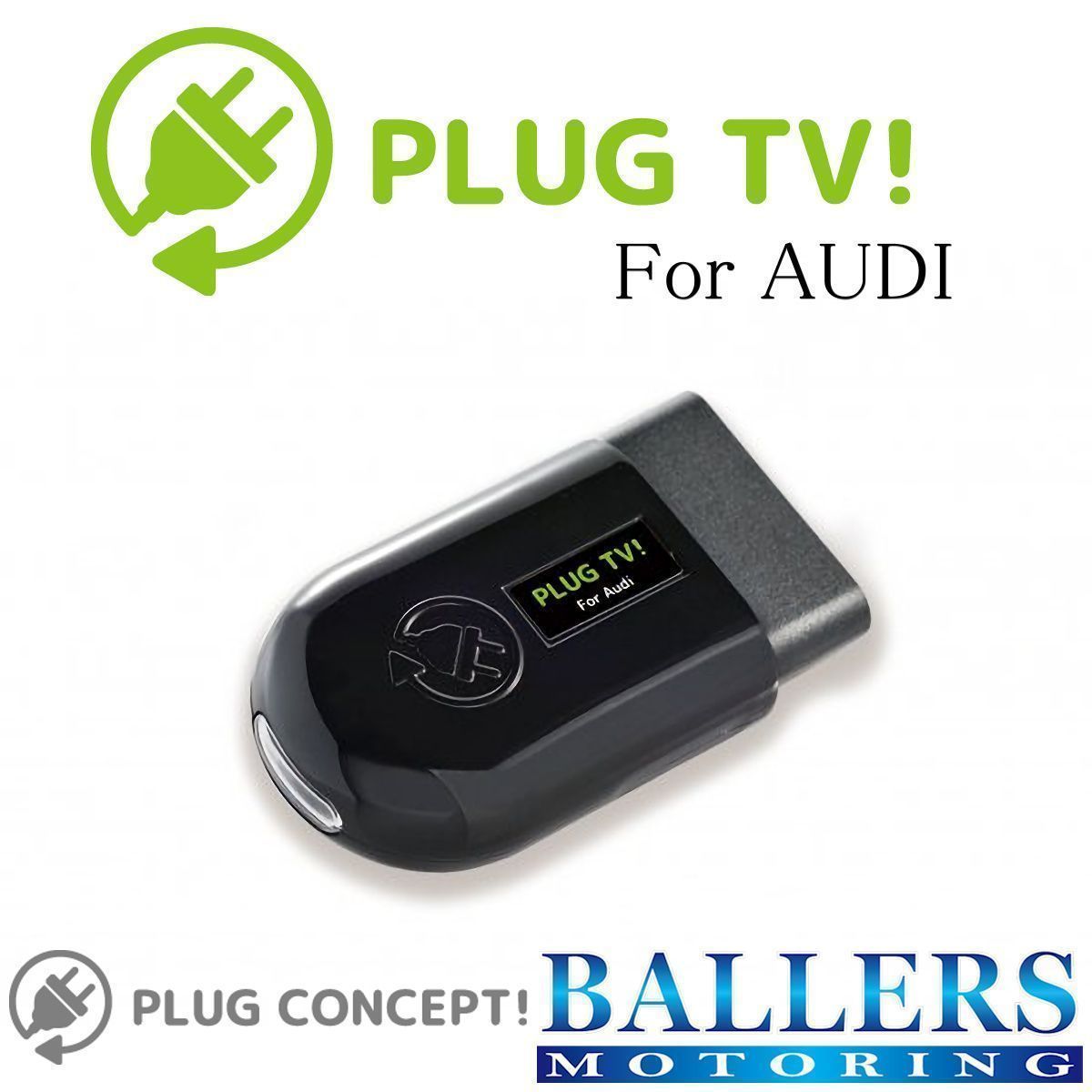 PLUG TV! アウディ A4/S4/RS4 (8W) 前期&後期 テレビキャンセラー 