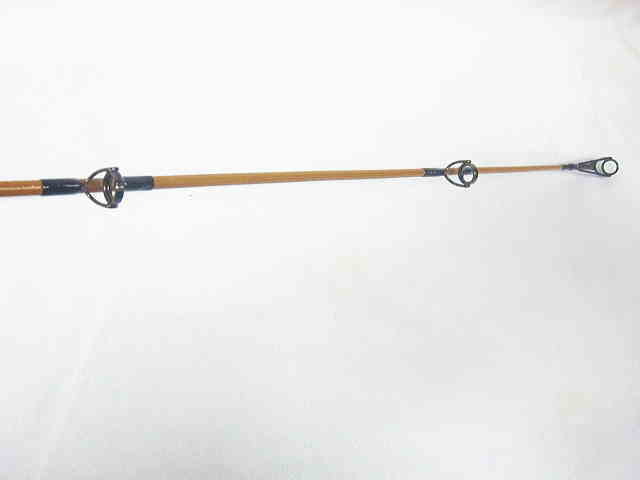 中古美品 道楽 スパイラルガイド バンブー調 1pcトップロッド
