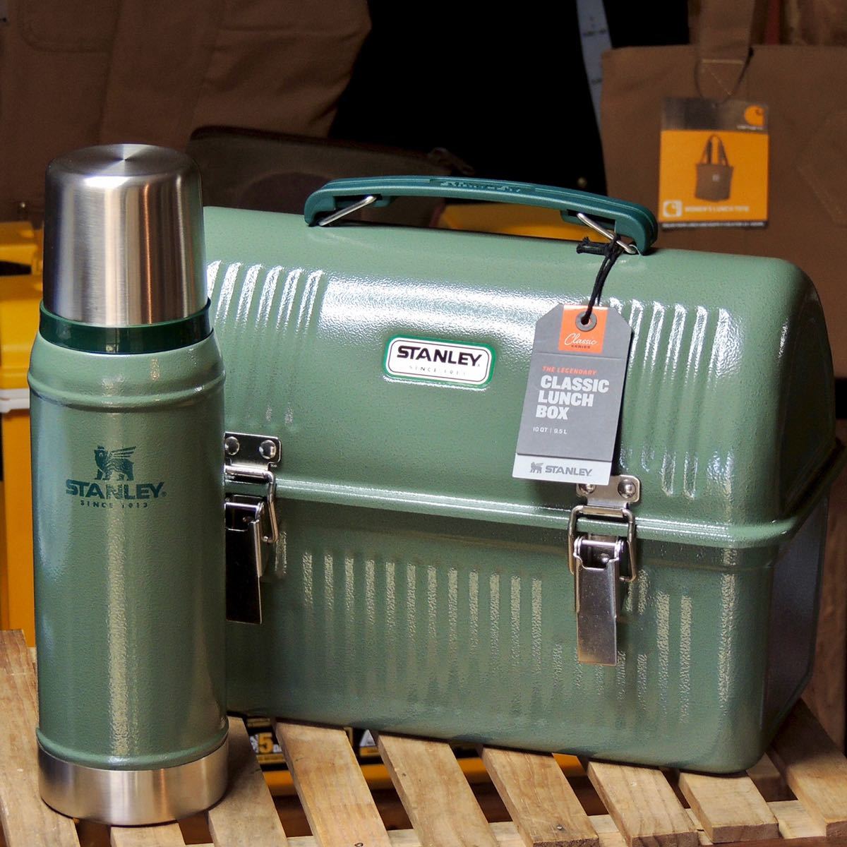 スタンレーSTANLEYランチボックス9.4L ＋クラシック真空ボトル0.75L