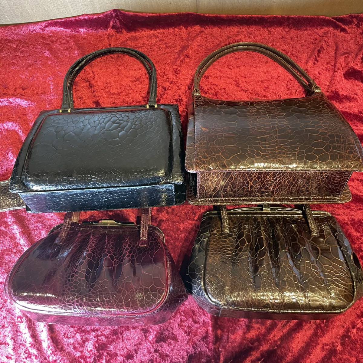 1000円〜 希少 大量 タートルレザー 亀革 カメ革 エキゾチックレザー
