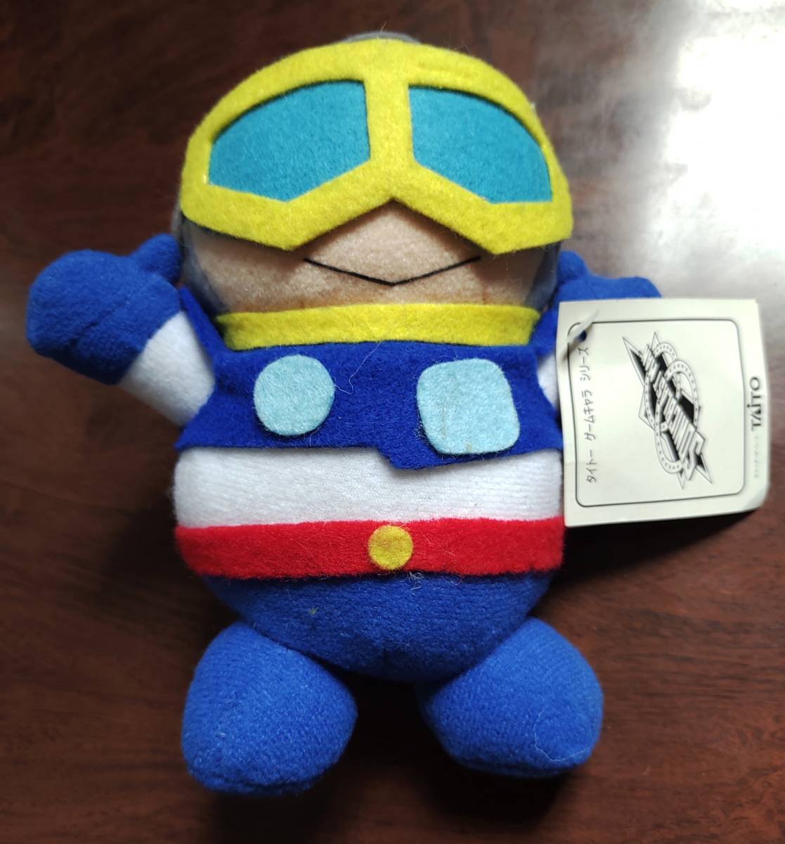 ソニックブラストマン ぬいぐるみ タグ付き タイトー TAITO クレーン 