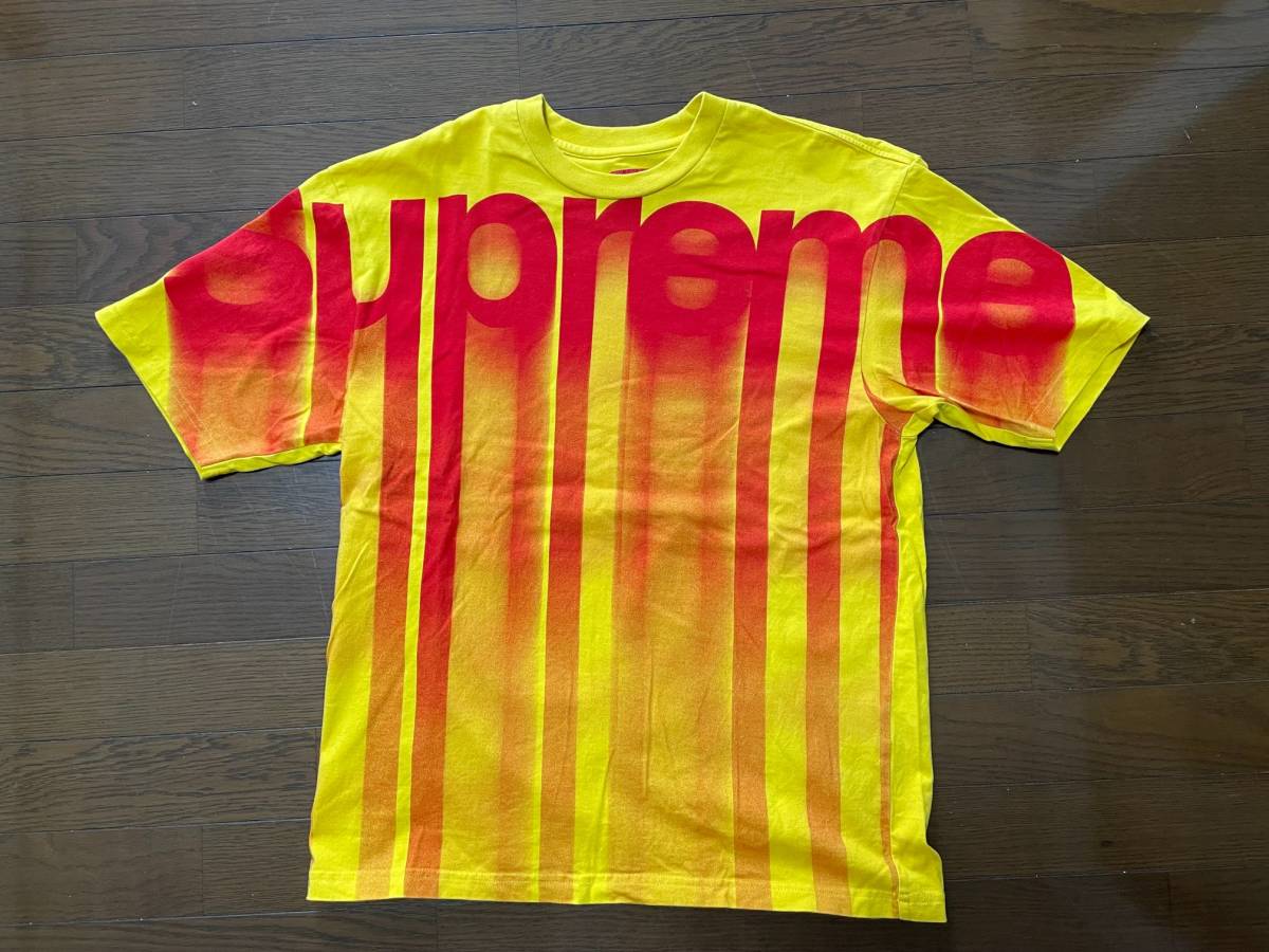 Supreme Bleed logo s/s top 白 Lサイズ