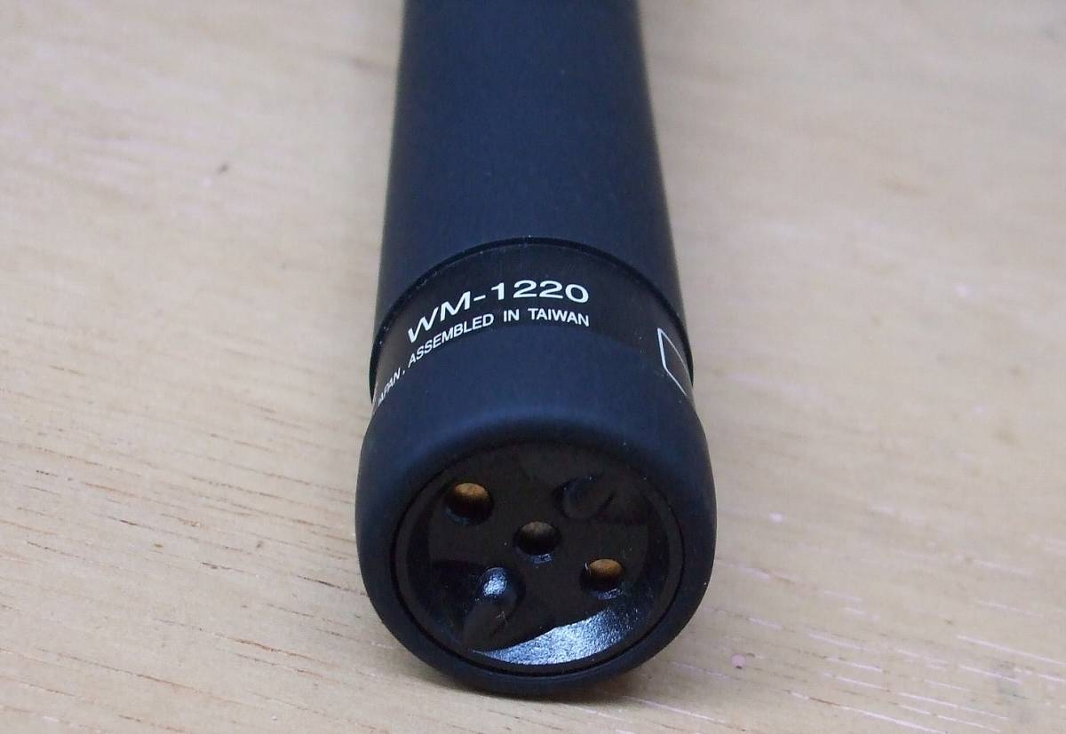 中古ワイヤレスマイク wm-1220 3本 TOA 800MHz帯 ワイヤレス