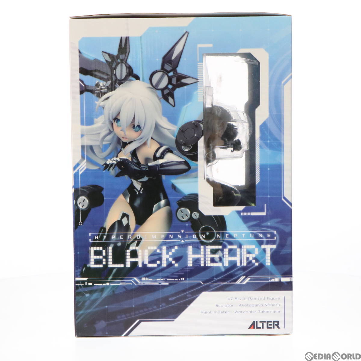 中古】[FIG](再販)ブラックハート 超次元ゲイム ネプテューヌ 1/7 完成 