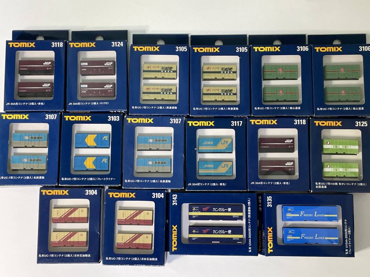 TOMIX JR Nゲージ コンテナコレクションセット | 0 チキ7000形｜Yahoo
