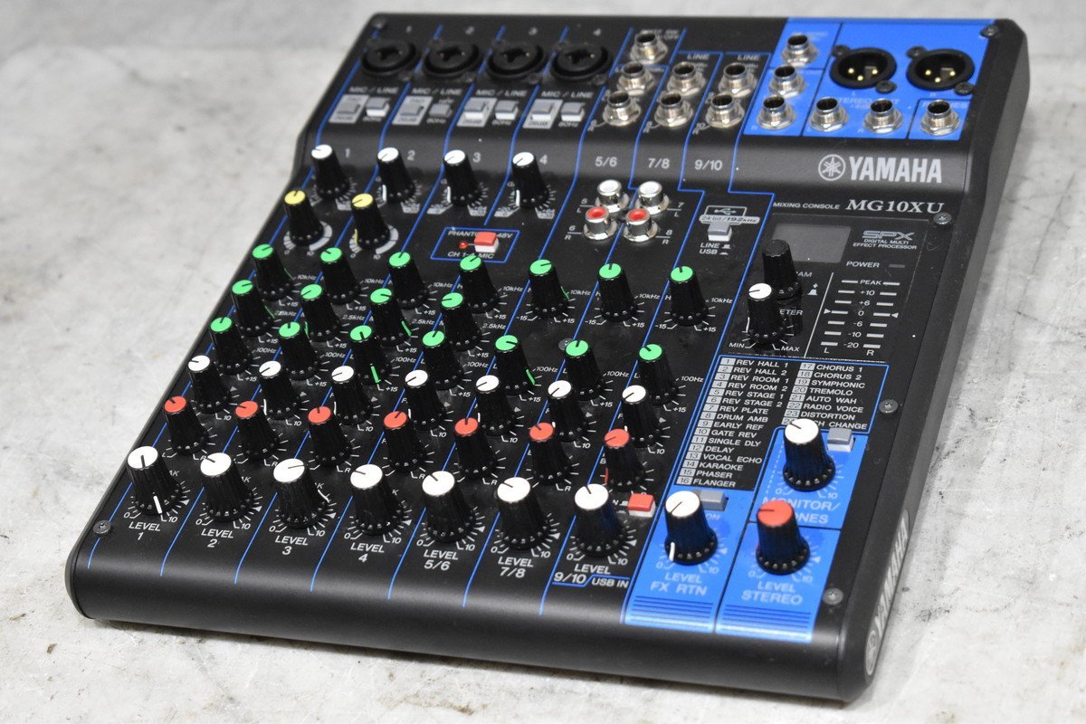 YAMAHA ヤマハ 10chアナログミキサー MG10/2 ACアダプター付き