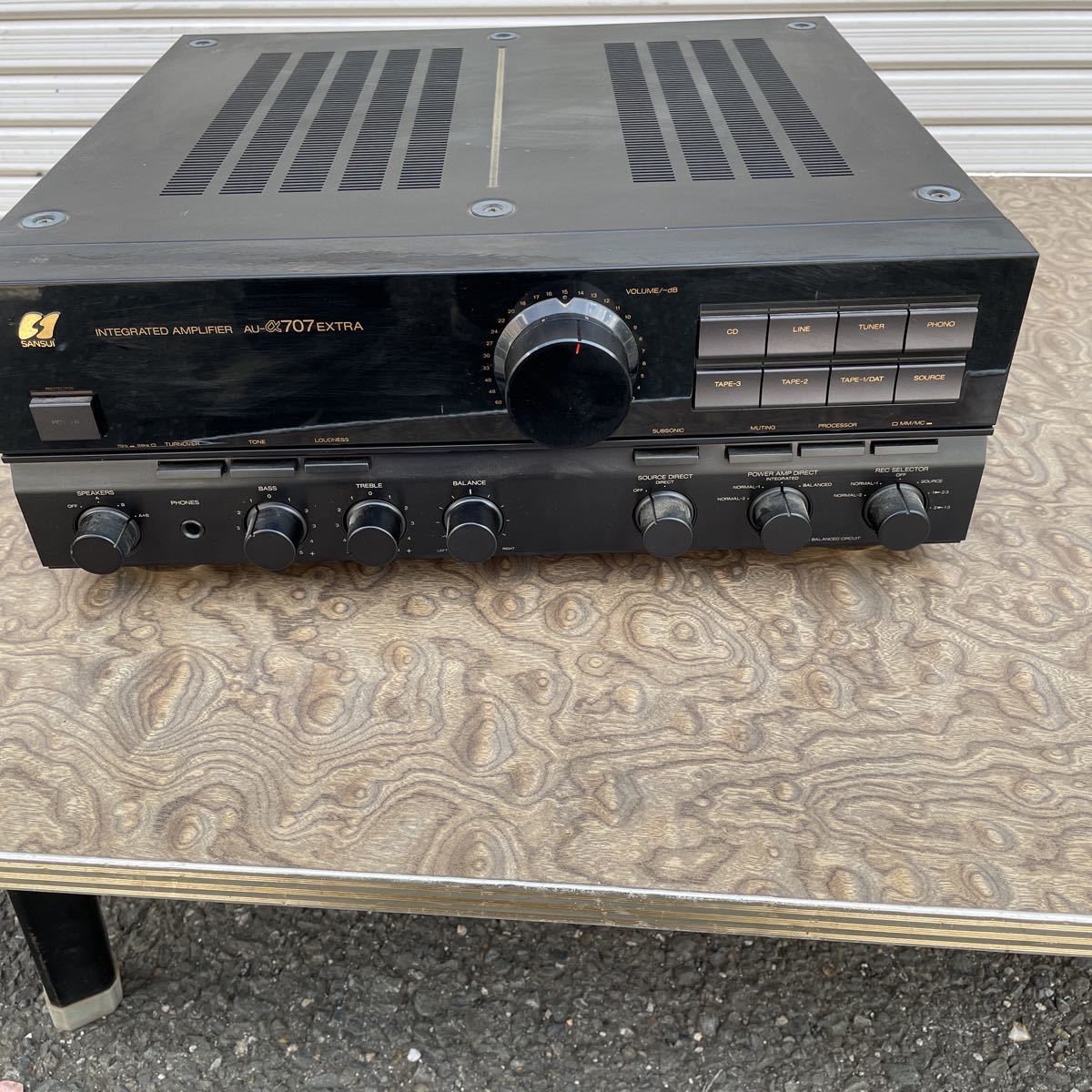 SANSUI AU-a707EXTRA プリメインアンプ 現状品 SANSUI プリメイン