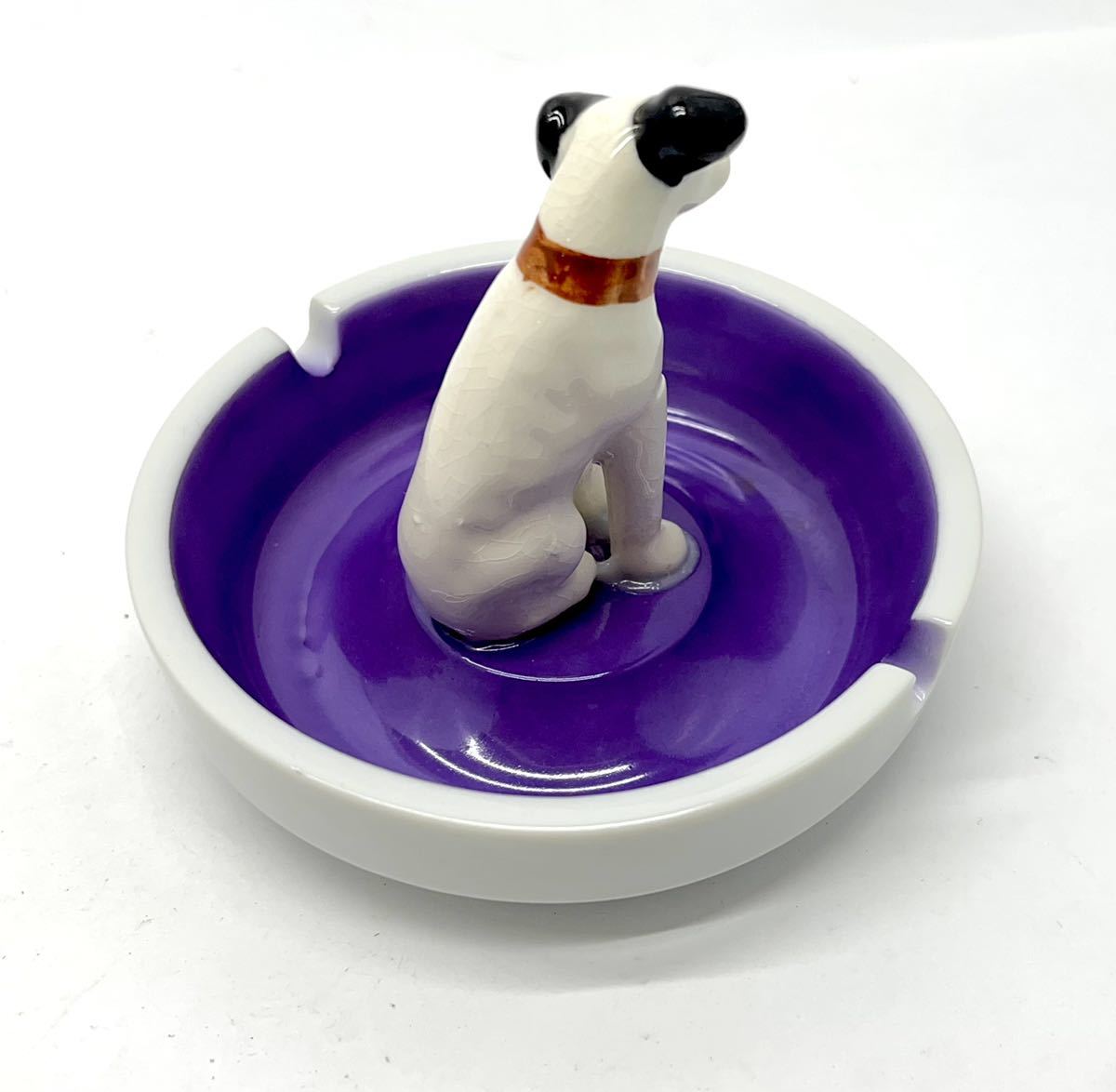 Victor ビクター ニッパー犬 灰皿 元箱 ビクター犬 ノベルティ 