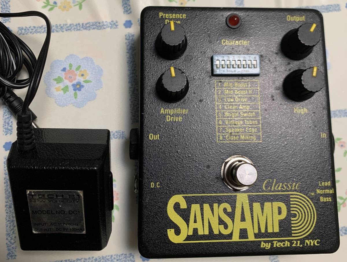 SANS AMP Classic 純正ACアダプター付き【要修理】