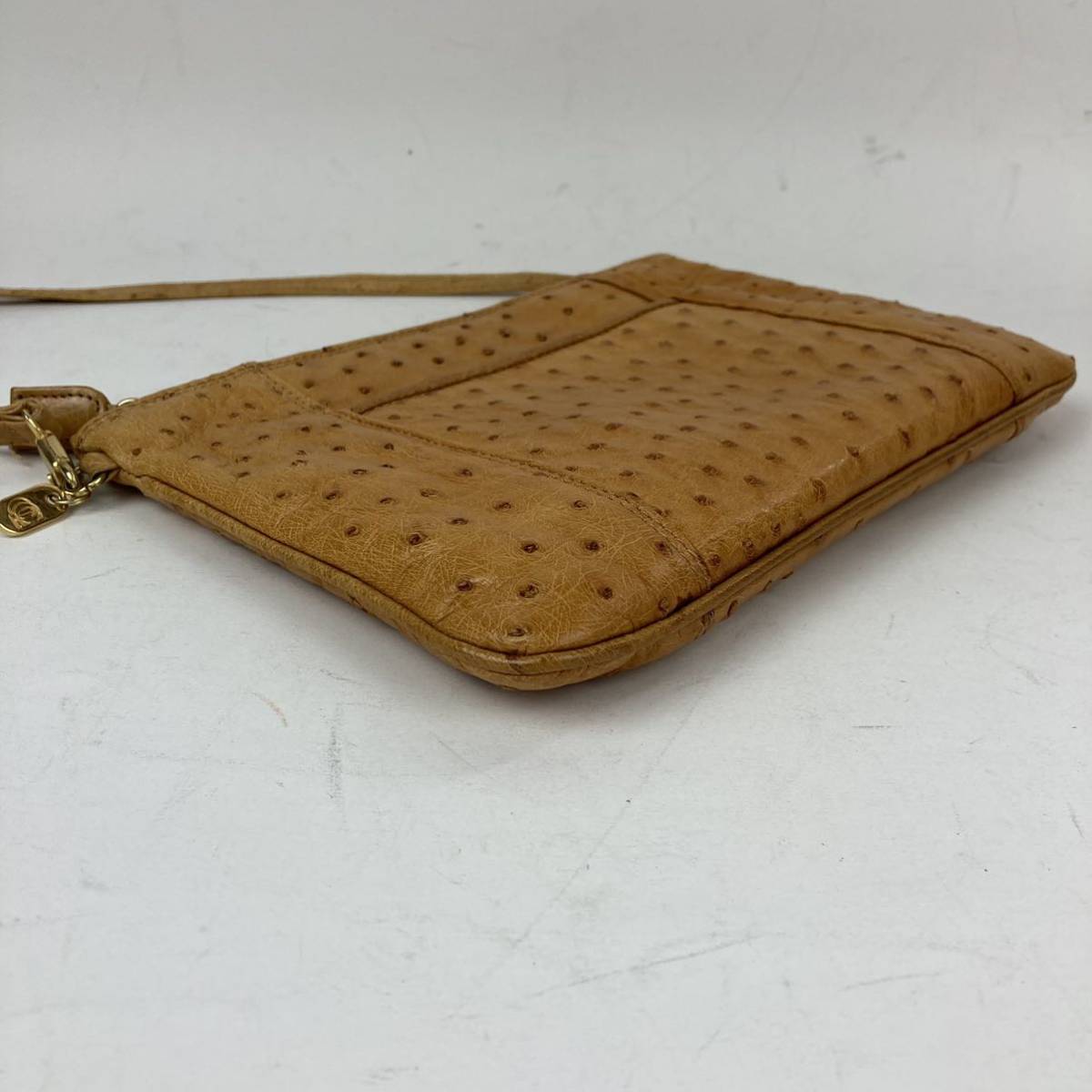 1円 極美品 CREATION LUSSET クリエーション ルセ オーストリッチ 