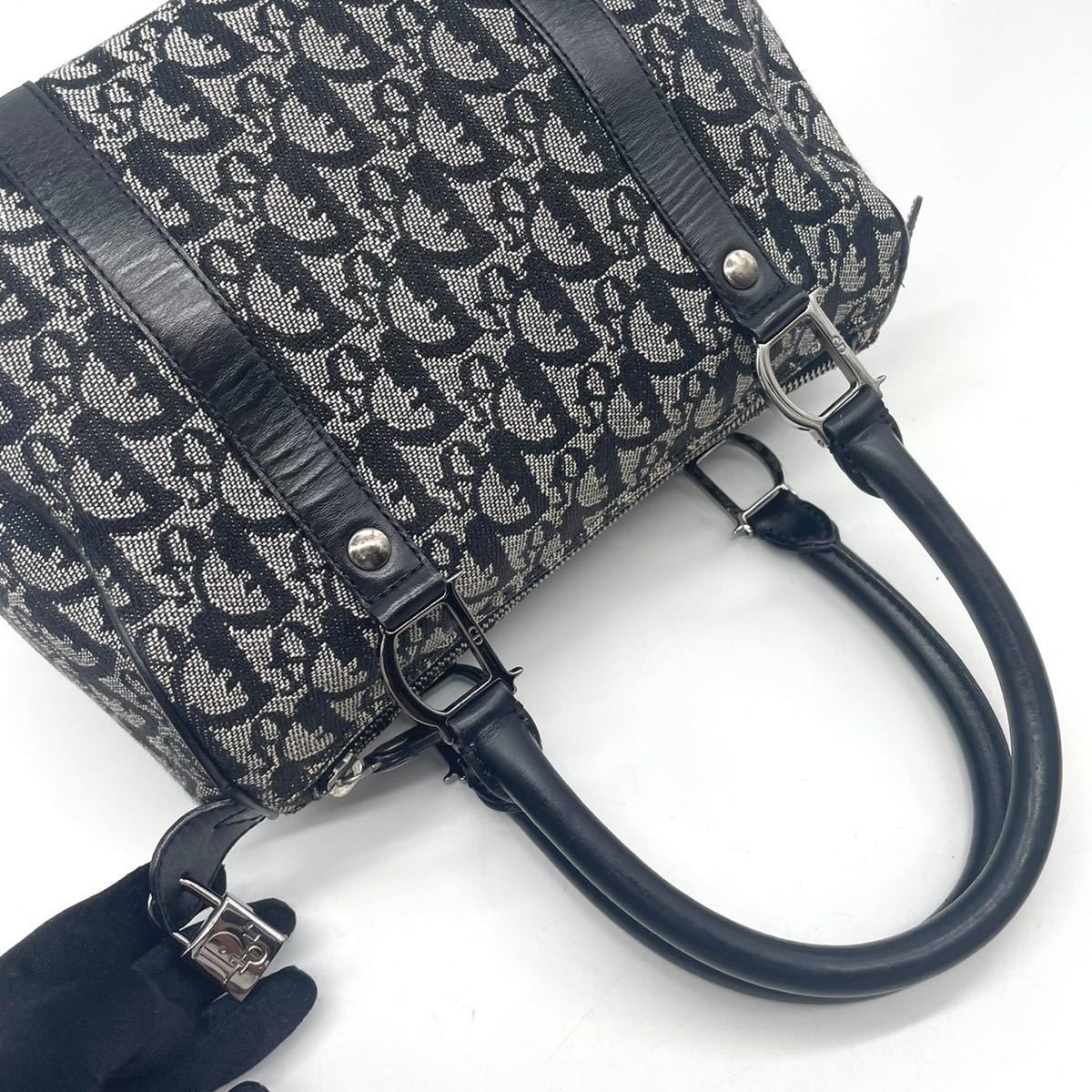 1円《美品》Christian Dior ディオール ミニハンドバッグ ミニボストン