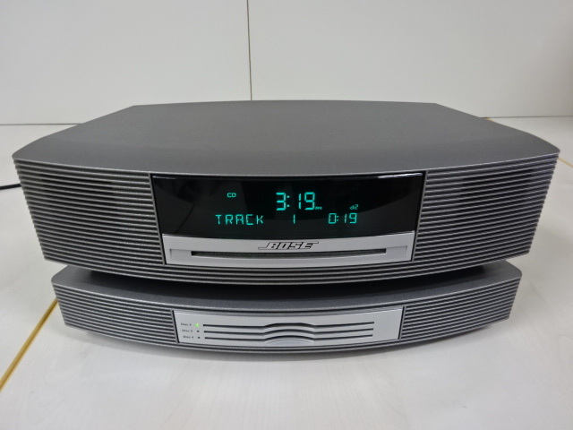 12309□BOSEボーズ WAVE MUSIC SYSTEM AWRCCB+マルチCDチェンジャー