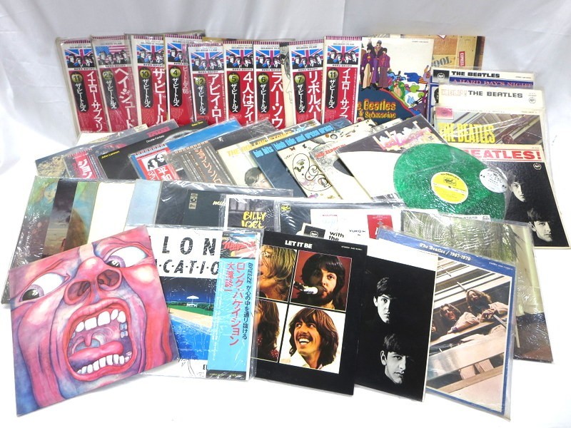 お得，お買い得 1000円スタート レコード 約100枚まとめ The Beatles/LED ZEPPELIN/The Rolling Stones/KING CRIMSON/PINK FROYD/他邦楽等 AA3074(Beatles， The)｜売買されたオークション情報、yahooの商品情報をアーカイブ公開 - オーク B