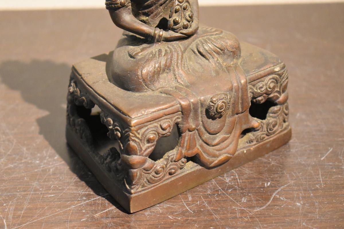 eBay 古董原始中国风青铜佛像和雕像| : 仏像 中国古代坐佛像⁄⁄ 20世纪