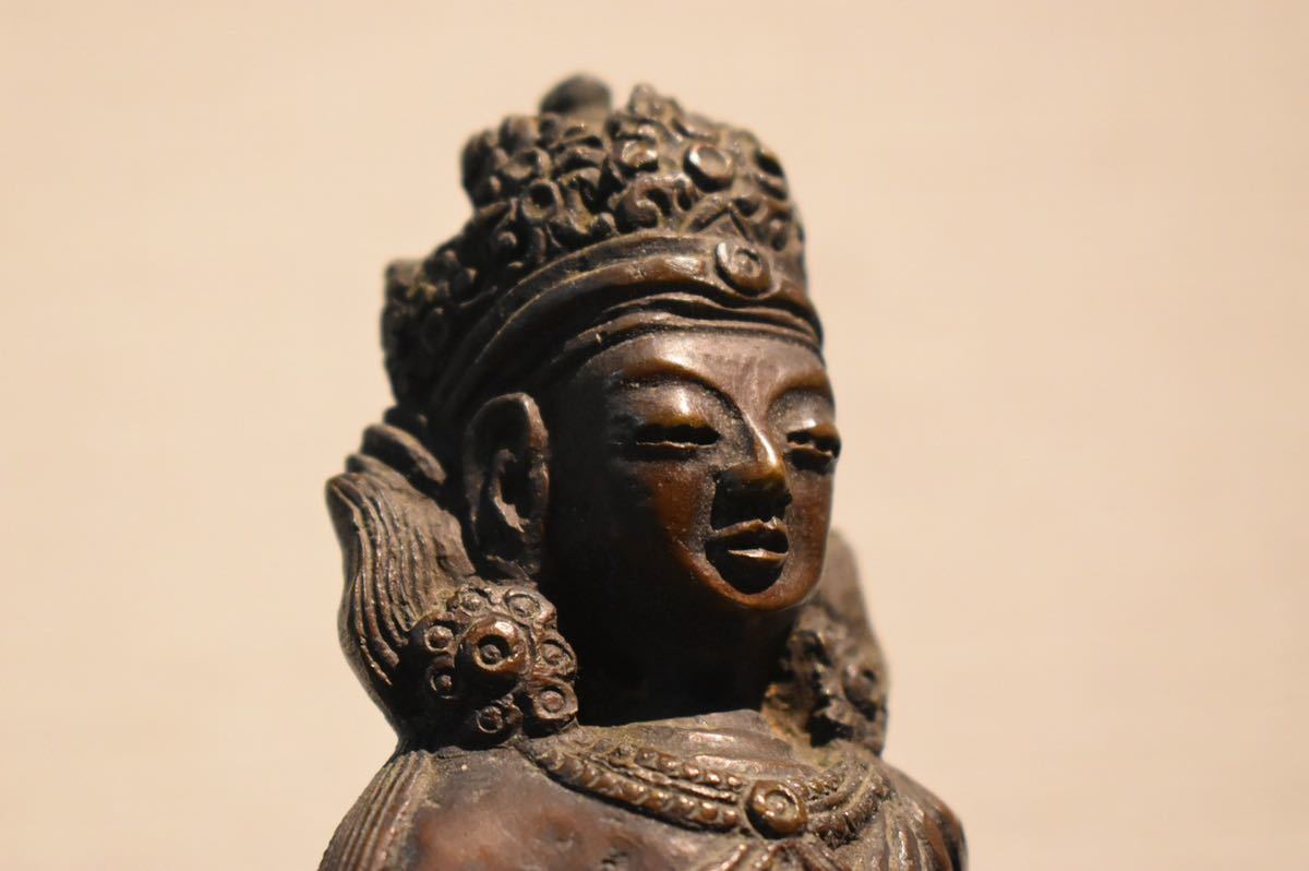 eBay 古董原始中国风青铜佛像和雕像| : 仏像 中国古代坐佛像⁄⁄ 20世纪