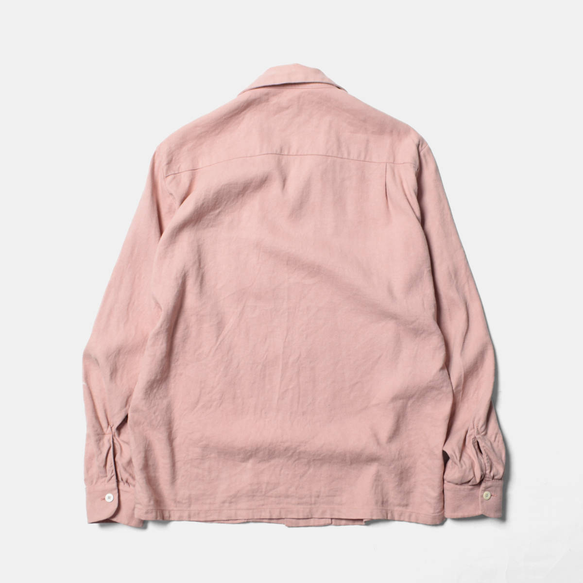 GERUGA ゲルガ OPEN COLLAR SHIRT オープンカラーシャツ(トップス 