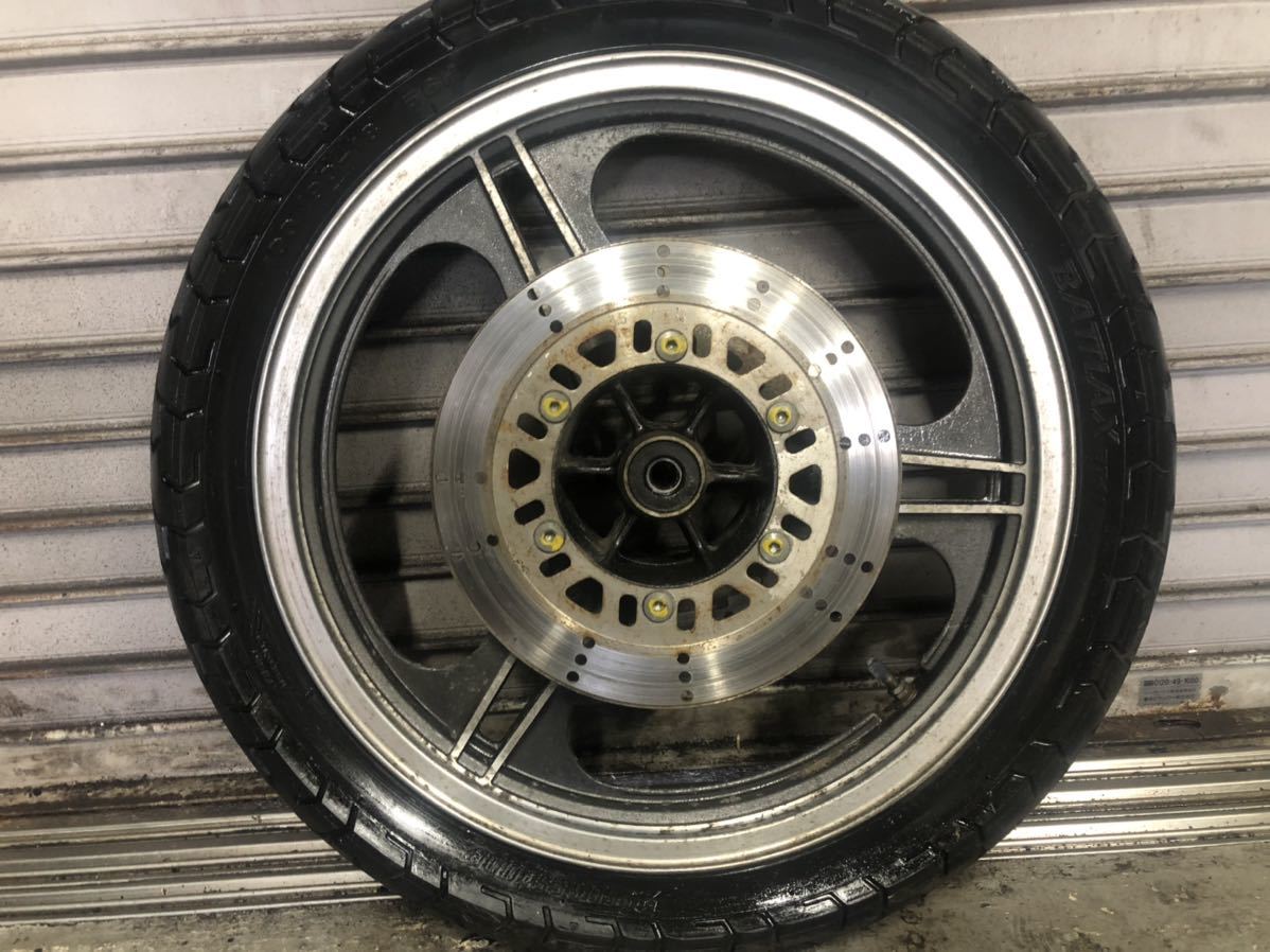 極上 始動確認済み GPZ400F フロント ホイール 国内 z400gp z400fx