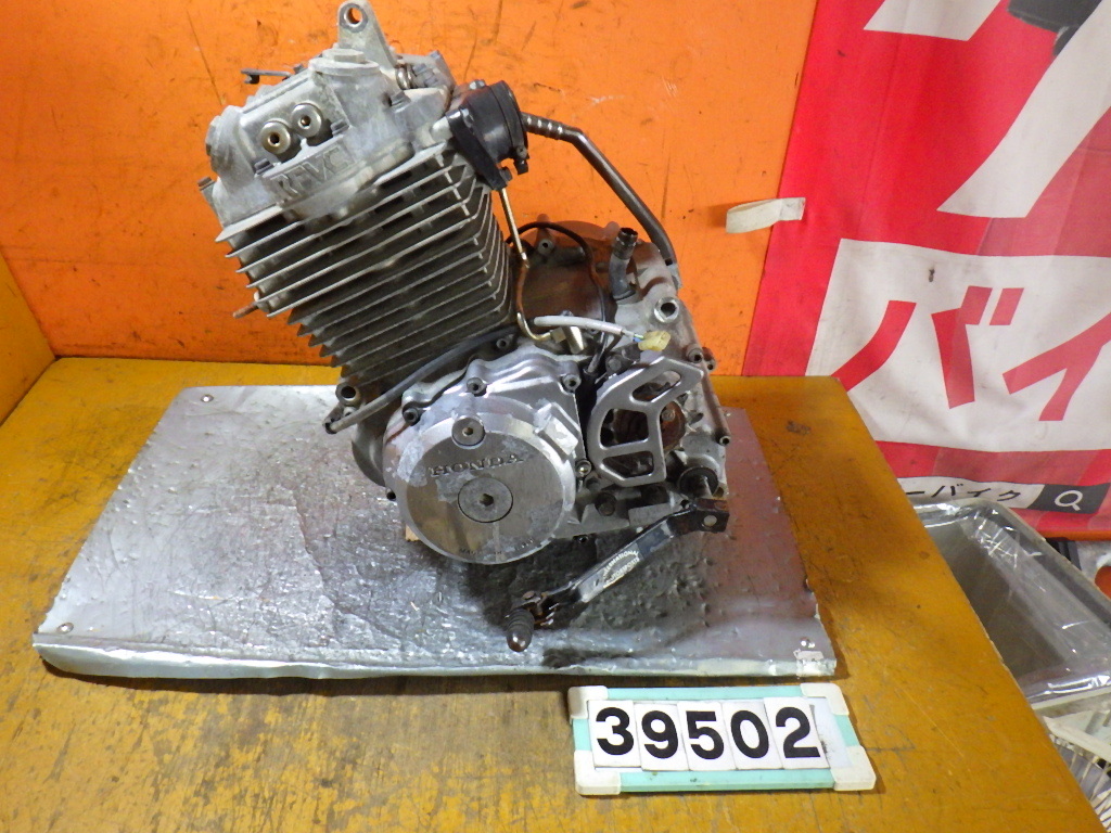 39502 ホンダ ME06 XR250R 逆車 '87 純正 エンジン パワフル 動画あり
