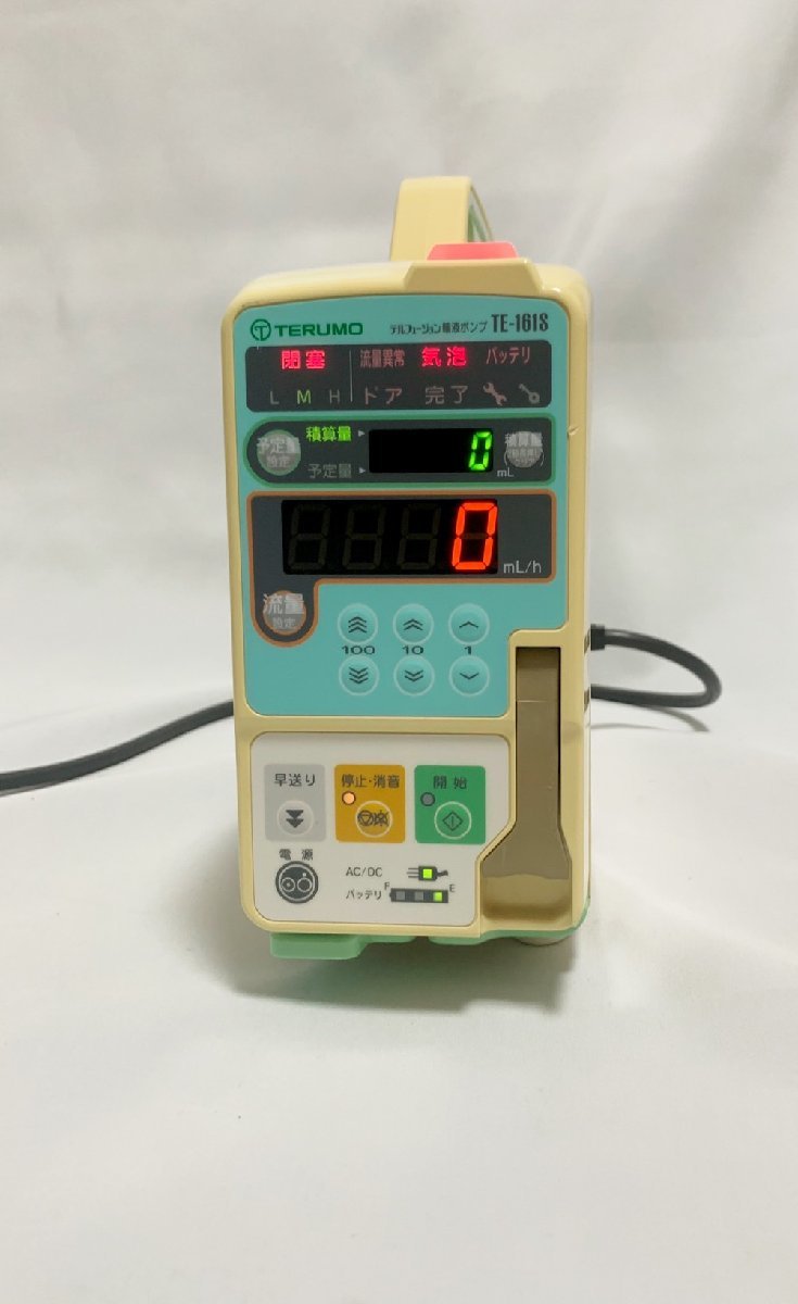 テルモ TERUMO テルフュージョン 輸液ポンプ TE-161S □名 【公式通販】
