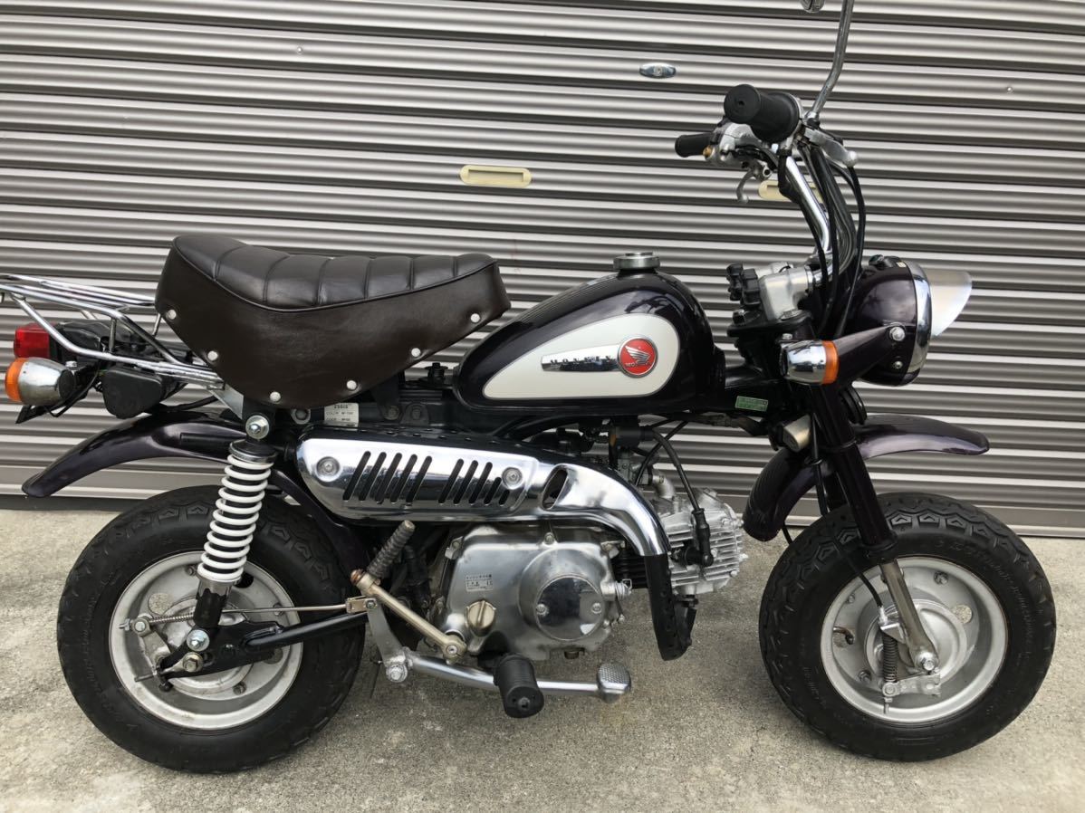 ホンダモンキー Z50-J 12V4速実働車 高崎発 ゴリラ ダックス 当時物 