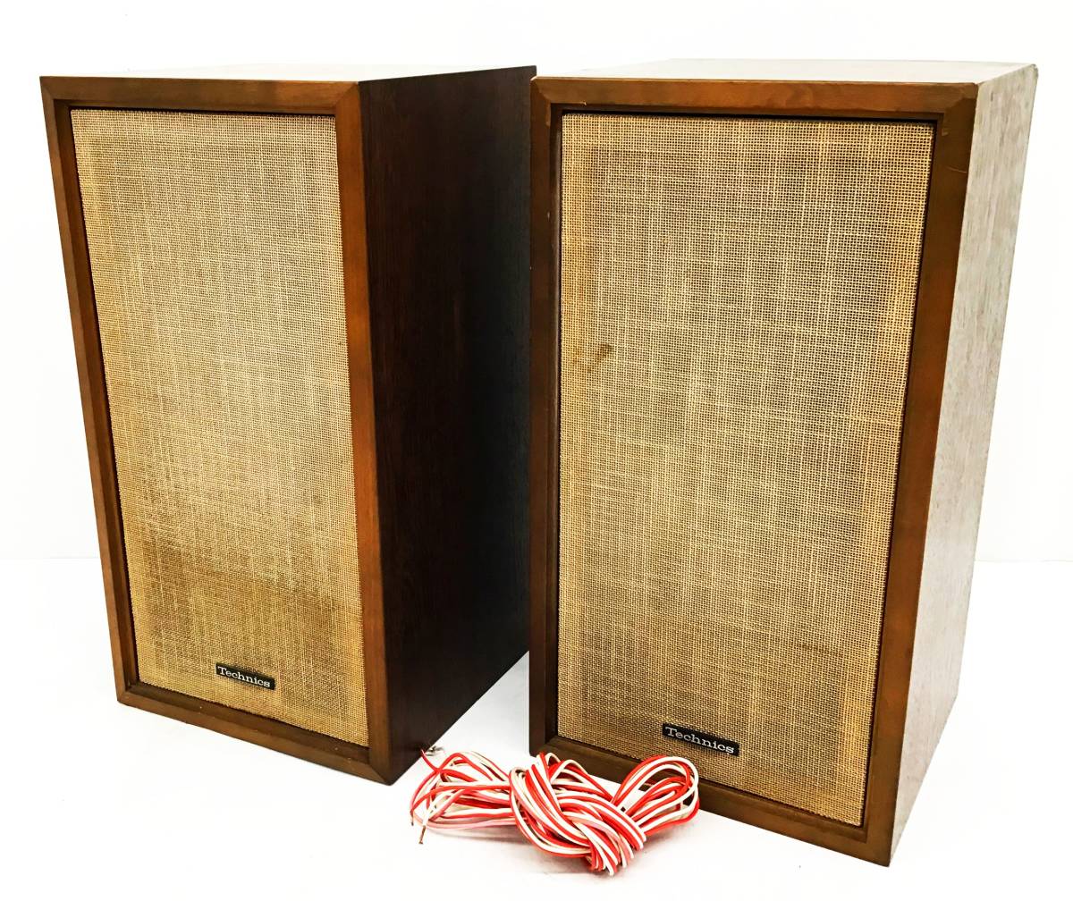 Technics ペア スピーカー SB-400 3way speaker system ブックシェルフ