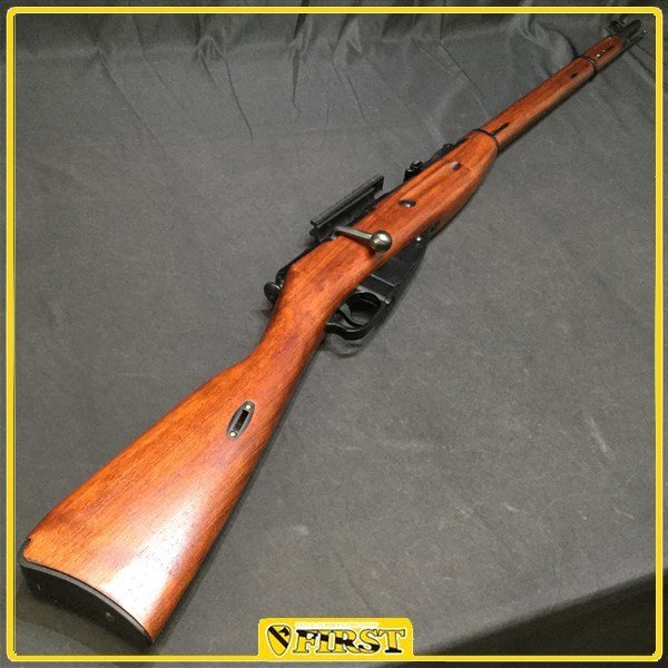 4076】KTW製 モシンナガン 狙撃銃改 エアコッキングボルトアクション 