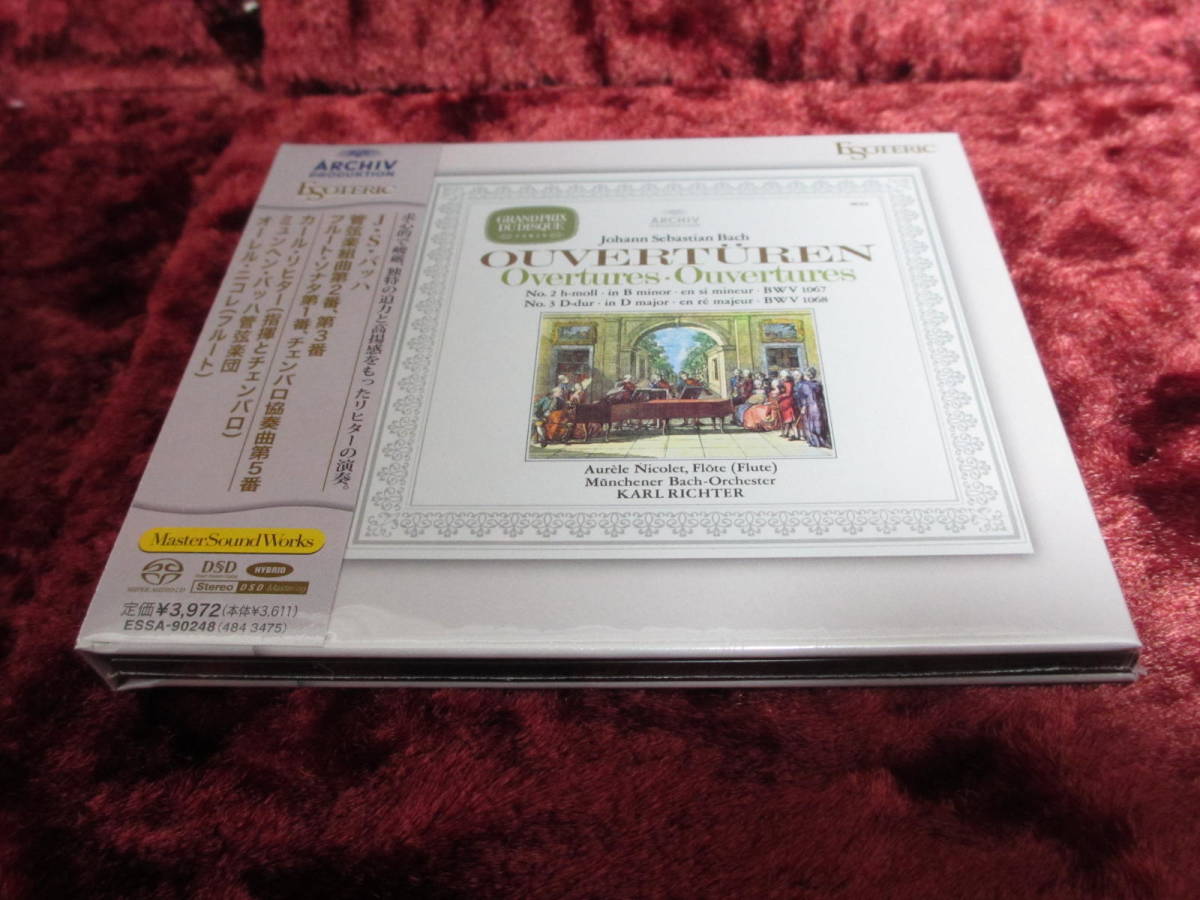 驚きの破格値，豊富な ESOTERIC SACD 正規品 ESSA-90248 J.S.バッハ：管弦楽組曲第2番 第3番 フルート ソナタ第1番他 リヒター指揮 エソテリック(管弦楽)｜売買されたオークション情報、yahooの商品情報をアーカイブ公開 - 管弦楽