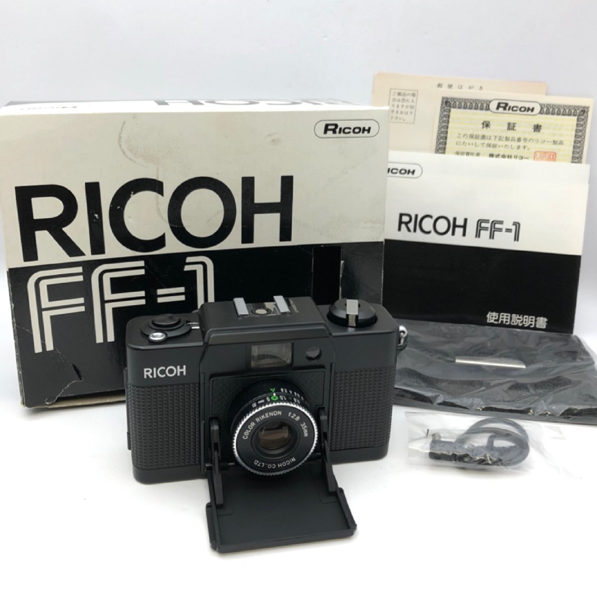 ☆良品☆RICOH リコー FF-1 COLOR RIKENON 35mm F2.8 希少な動作品！