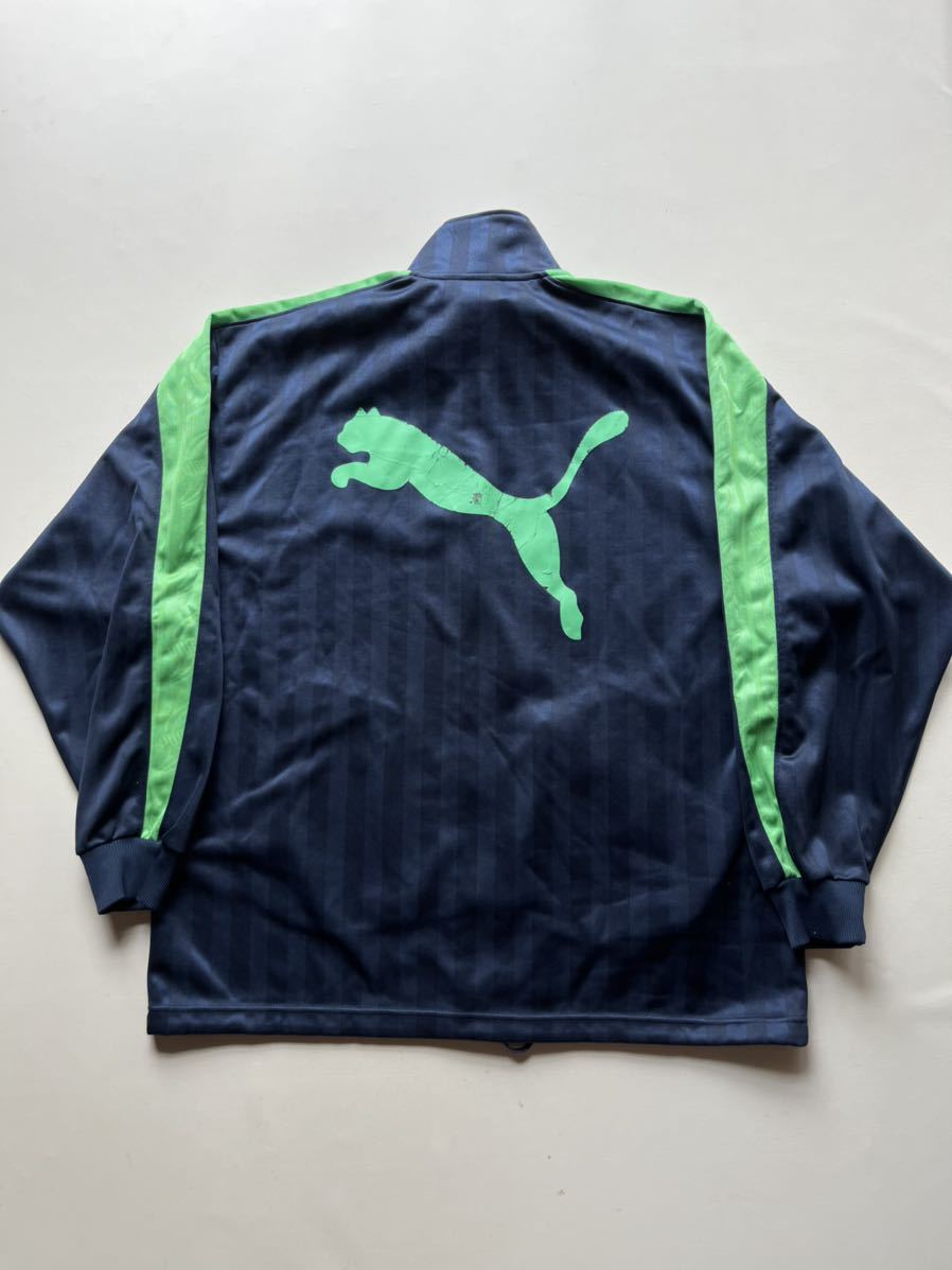☆日本製 PUMA メンズ O 大きめ ビッグサイズ ネイビー グリーン 
