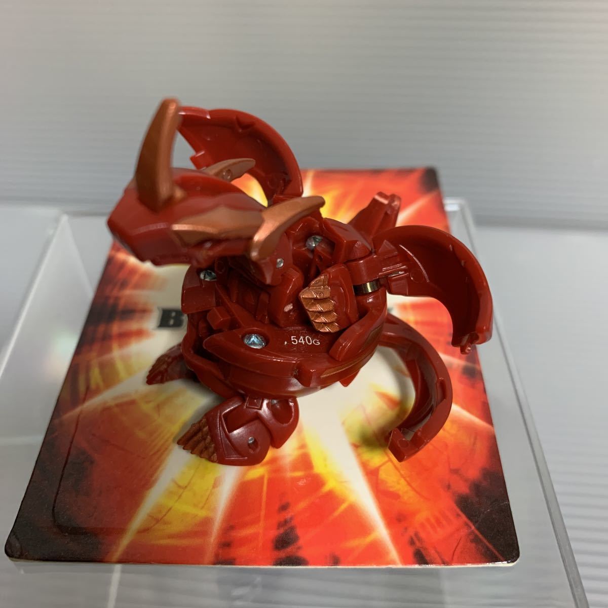 希少品 爆丸 クロスドラゴノイド 火 540G 美品 希少品 爆丸 クロス
