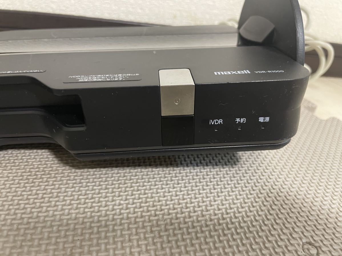 マクセル maxell iVDRレコーダー VDR-R1000 動作未確認 maxell VDR