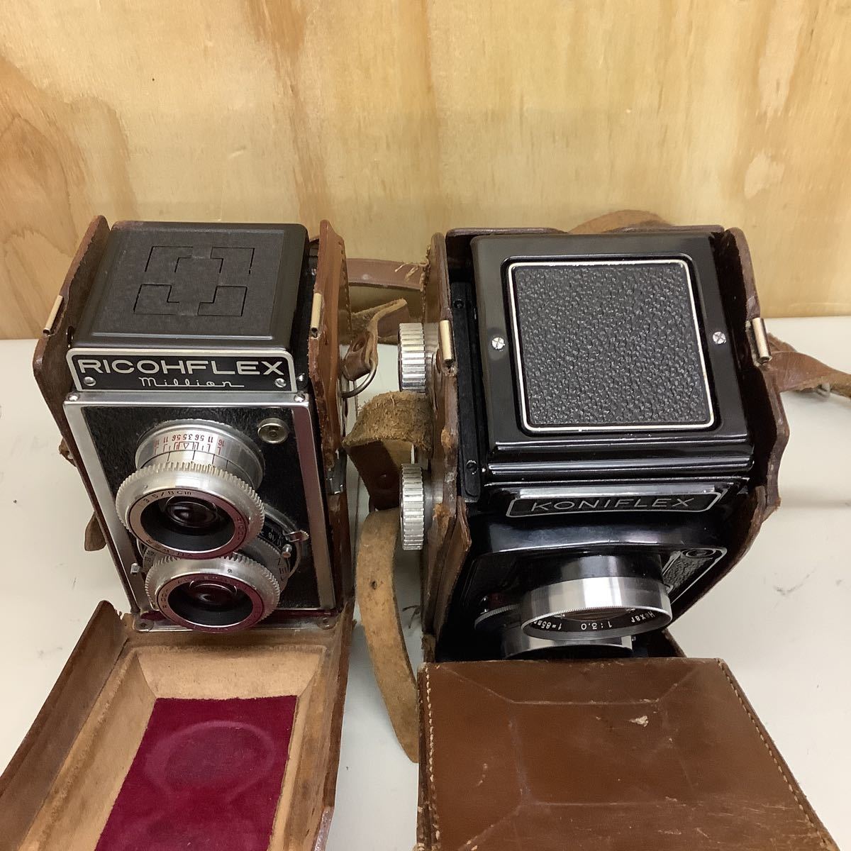 二眼レフカメラ KONIFLEX RICOHFLEX おまとめセット まだまだ使える
