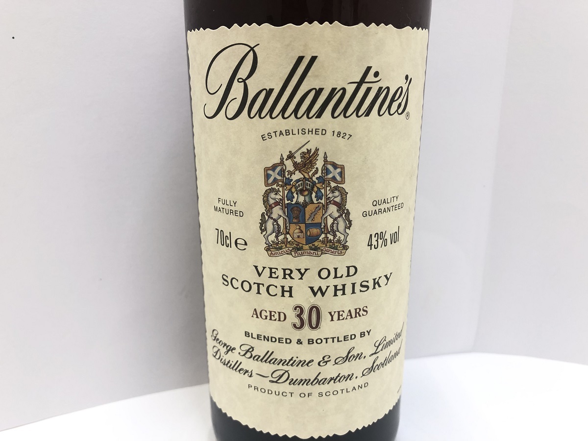 大黒屋】［未開栓］Ballantine's バランタイン 30年 ベリーオールド 金