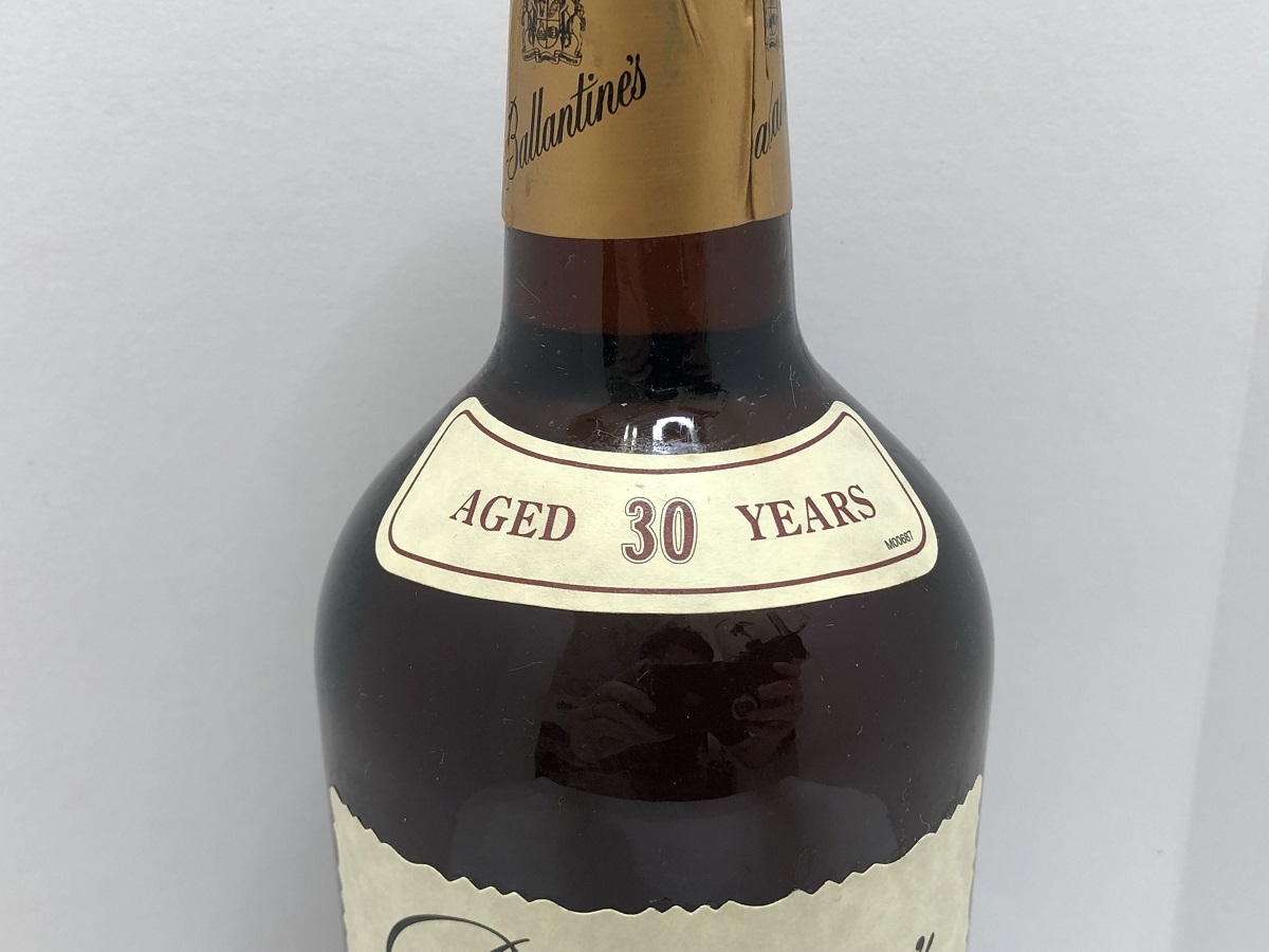 大黒屋】［未開栓］Ballantine's バランタイン 30年 ベリーオールド 金