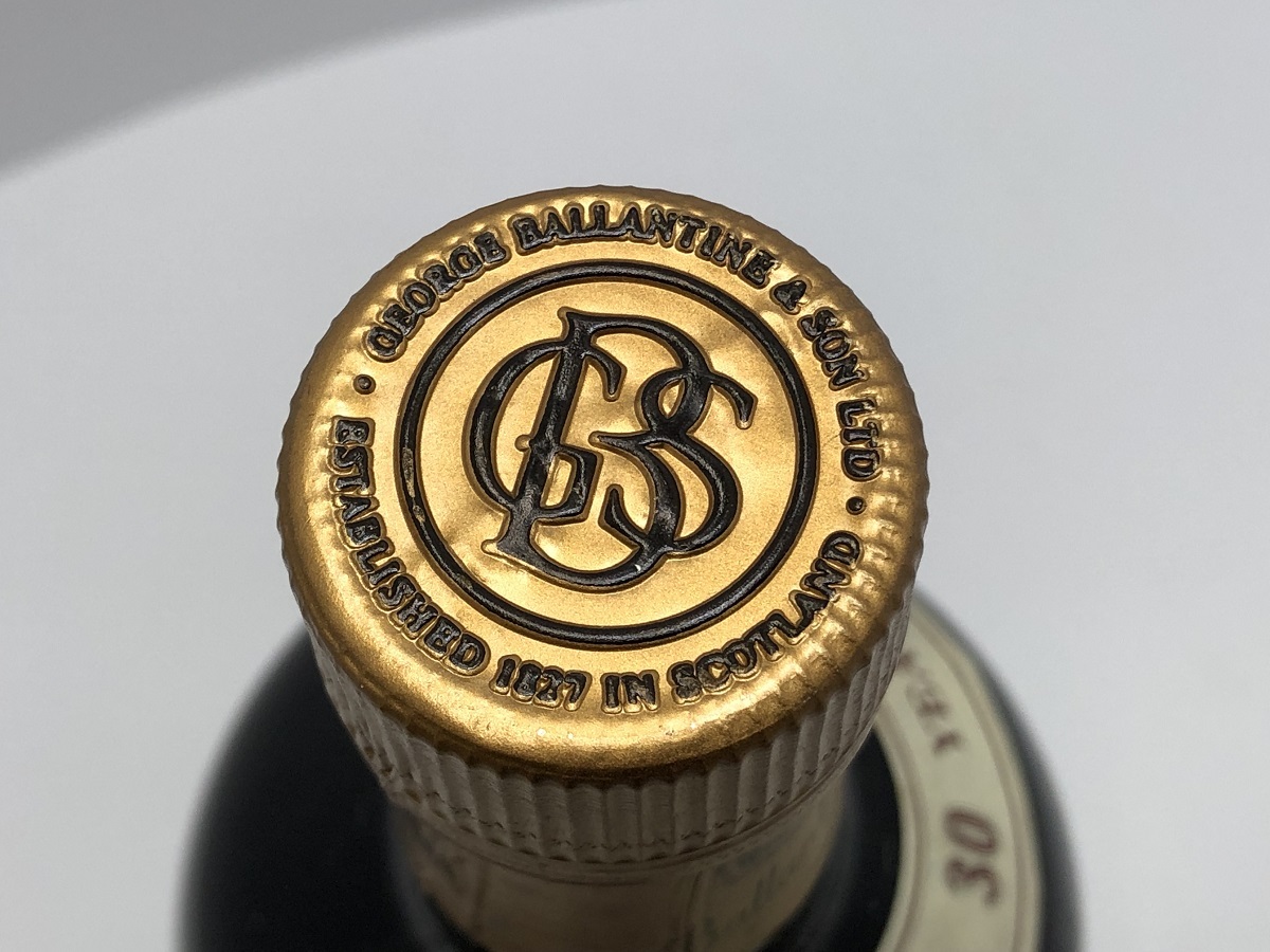 大黒屋】［未開栓］Ballantine's バランタイン 30年 ベリーオールド 金