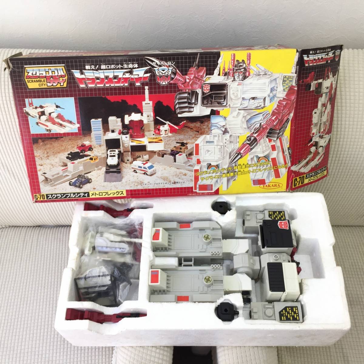 爆買い，豊富な 玩具 トランスフォーマー C-70 スクランブルシティ：メトロフレックス ジャンク 部品不足 1985年 HASBRO：ハスブロ TAKARA：タカラ(その他)｜売買されたオークション情報、yahooの商品情報をアー トランスフォーマー