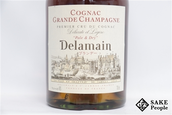 ◇注目! デラマン ペール＆ドライ XO 700ml 40% コニャック Cognac