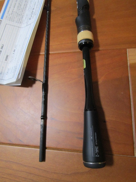 シマノ 22 エクスプライド 266L－2 1回使用のみ 中古極美品 (2ピース