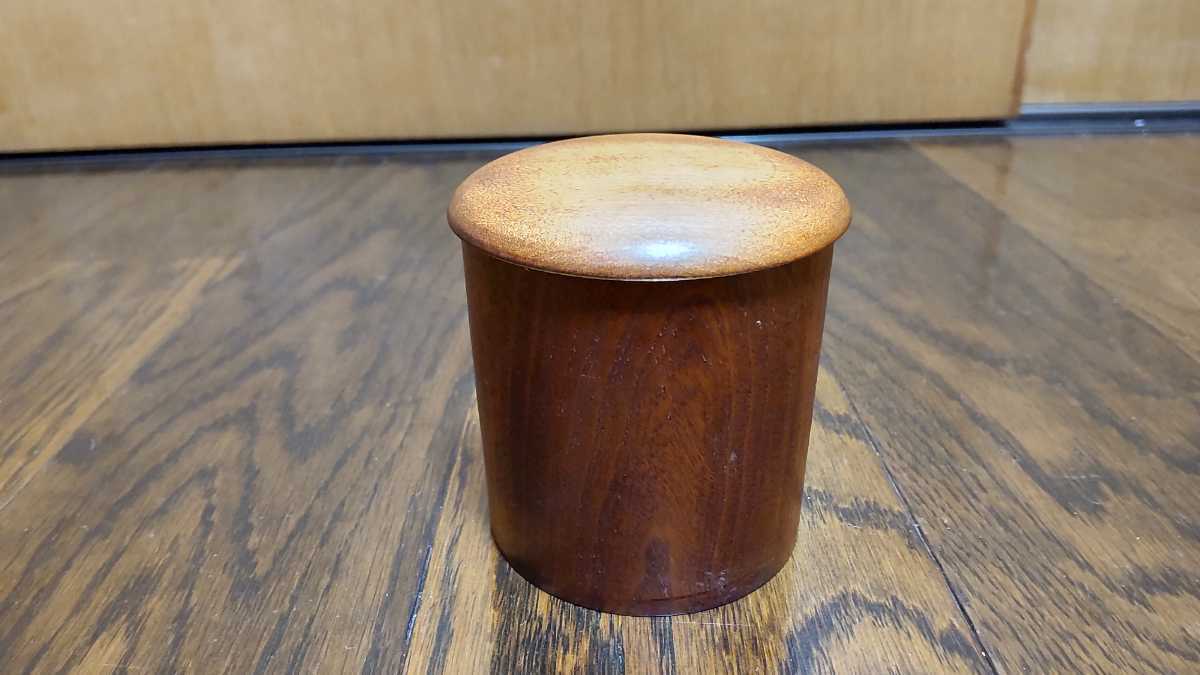 金輪寺　塚本木葉　作　林恵鏡　在判　箱書　東福寺　桜木以造　/　管長　老師　塗師　指物師　薄茶器　棗　茶入　京都　表千家　裏千家　_2