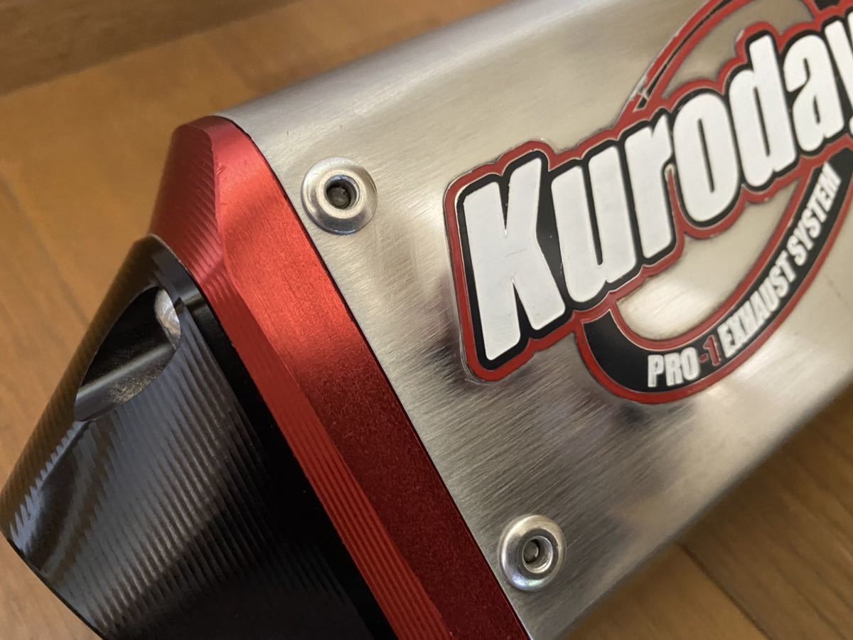 黒田屋 マフラー kurodaya クロダヤ XR100 PRO-1DEUS エイプ100 ホンダ