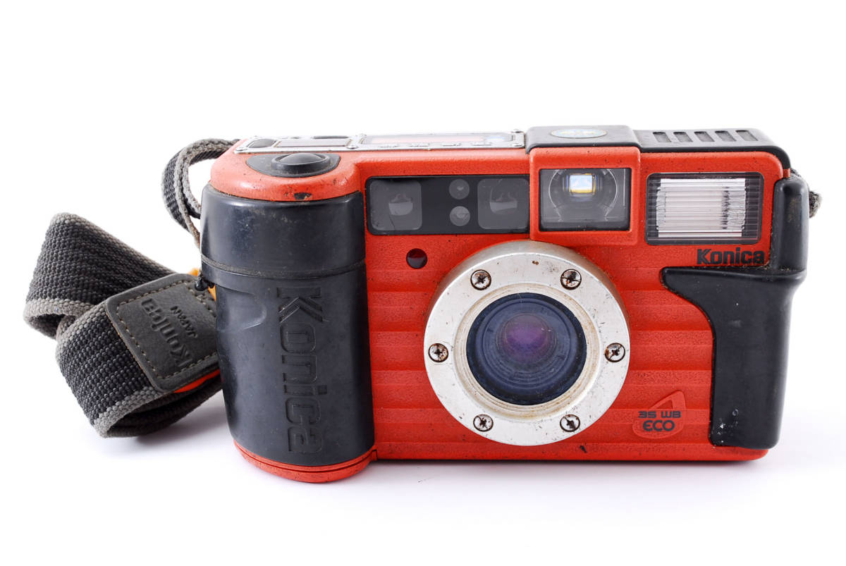 Konica 35 WB ECO オレンジ コニカ 現場監督 コンパクトフィルムカメラ
