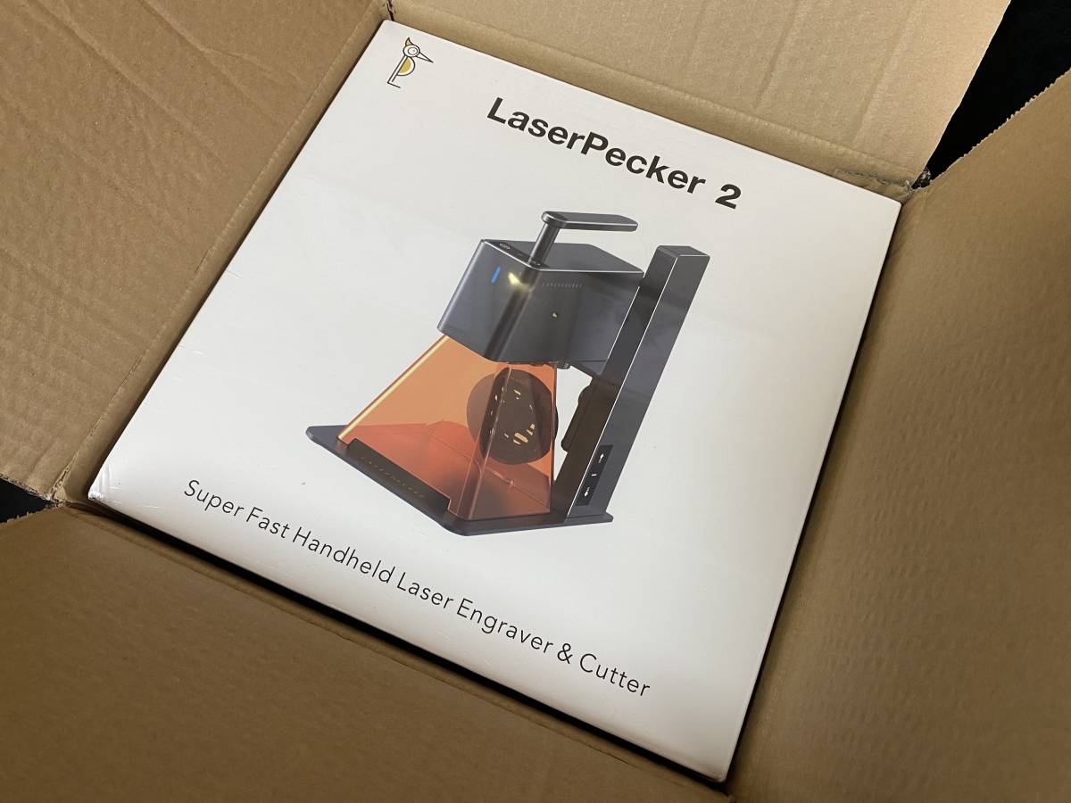 LaserPecker2 本体 新品未開封 レーザー彫刻機 LaserPecker2 0 軽量